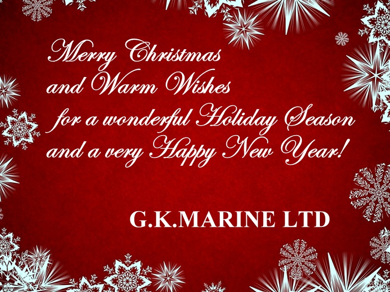 christmas card G.K.Marine 2015